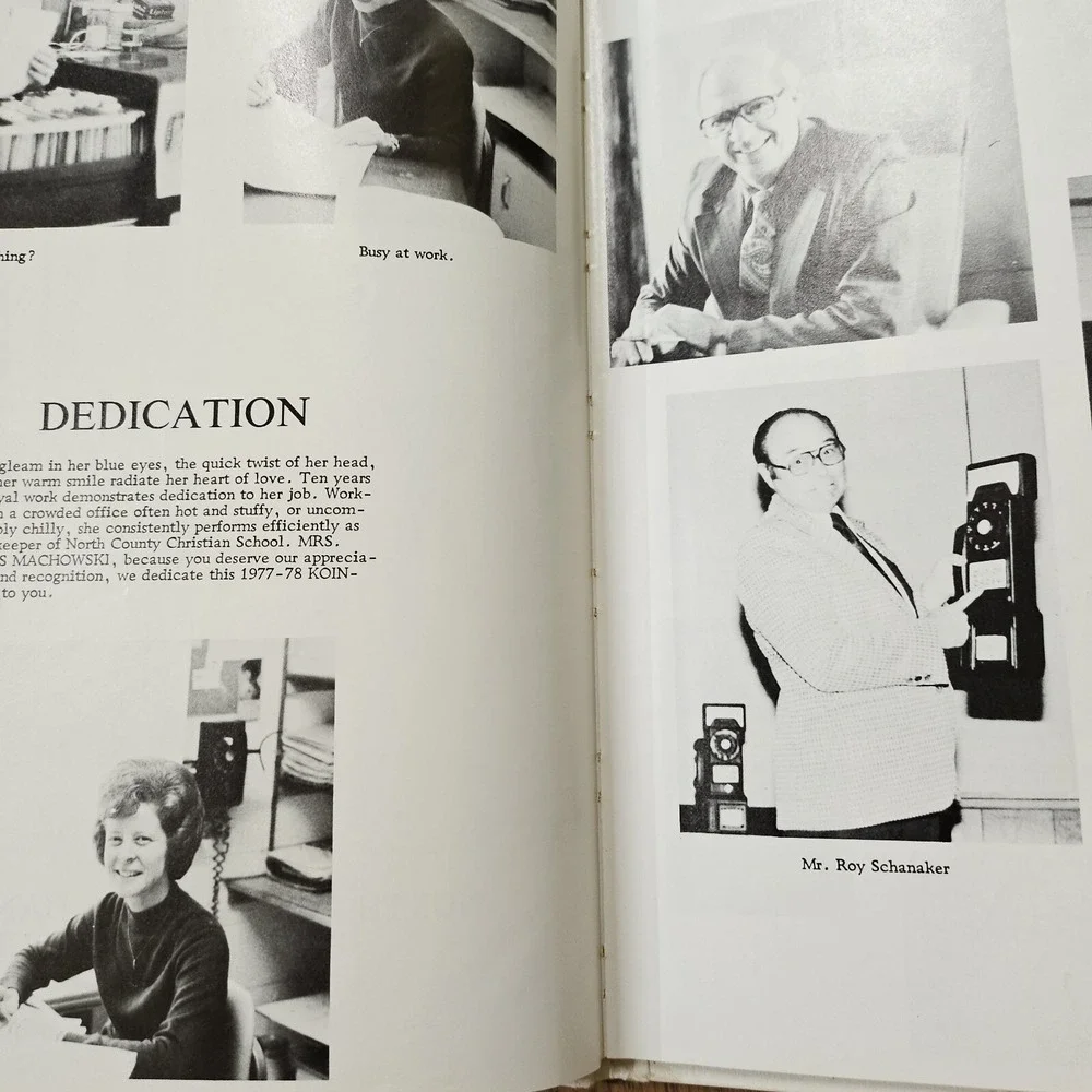 1978 Year‎ Book North County Christian School Ferguson MO Koinonia Hardback